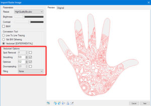 Vectorization Tool – LaserGRBL