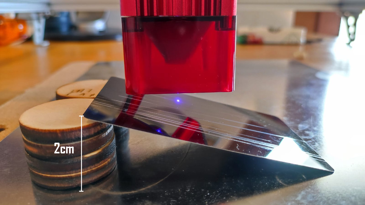 DEPTH OF FOCUS TEST LaserGRBL