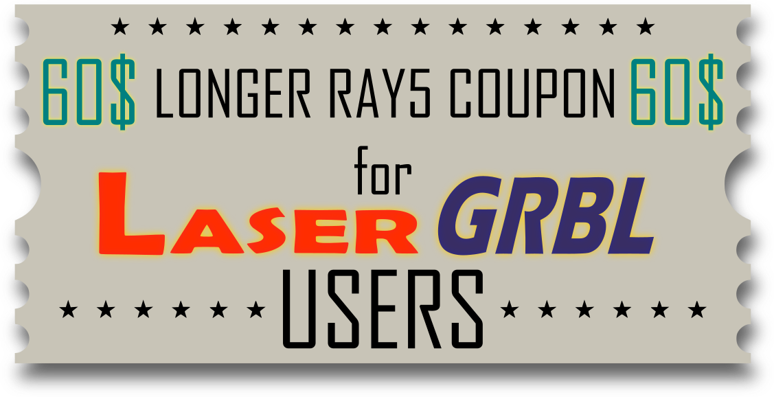 COUPON & DISCOUNT CODES LaserGRBL